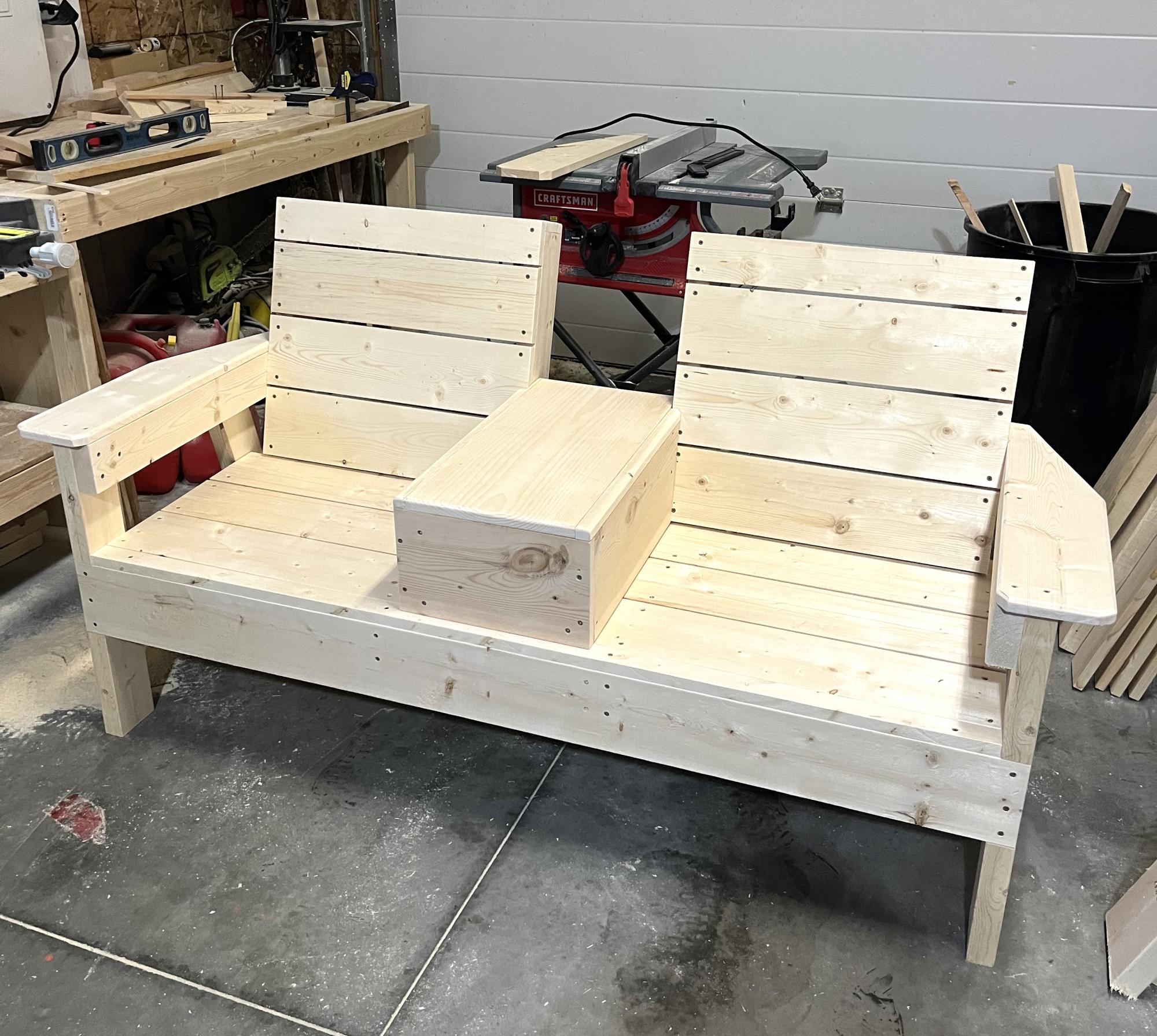 Double Outdoor Chair Ana White